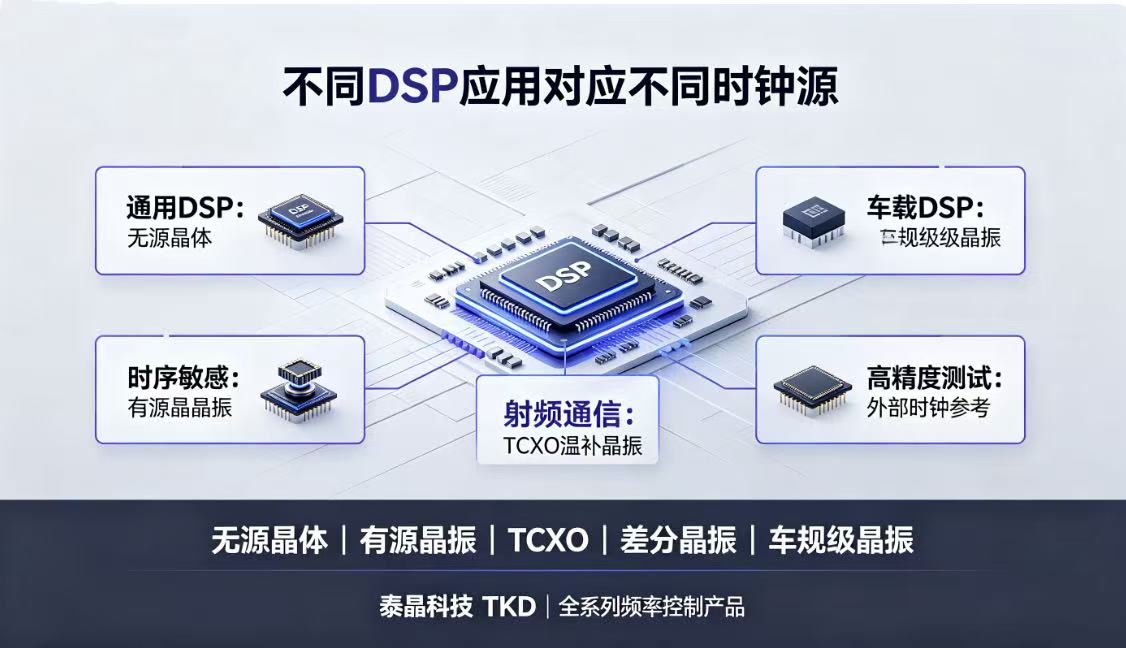 DSP電路板晶振選型指南：有源晶振與無源晶體對比分析